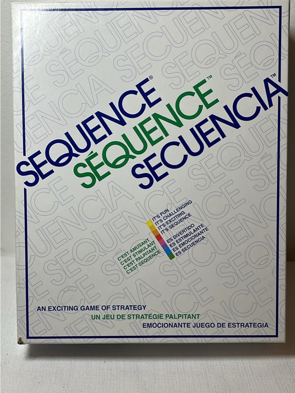 Sequence game of strategy. Like new
Great for the whole family
